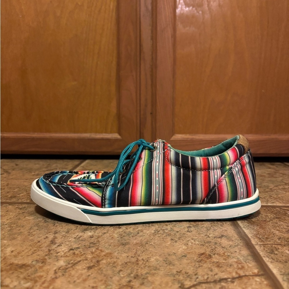 Twisted X women’s Hooey Loper shoes size 8.5 - Picture 2 of 7